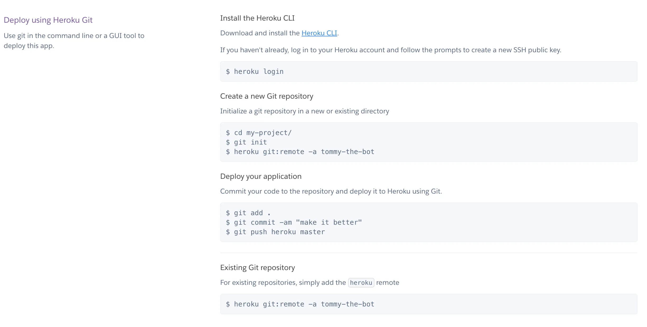 Create new app on heroku - part 3